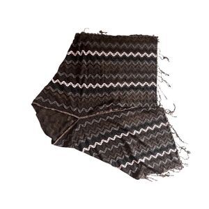 Elle Tian Multi Colored Scarf Good Condition